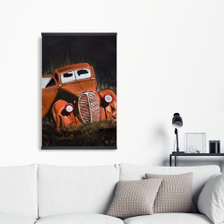 Magnetic 20 x 30 - Humpy old car by night