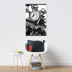 Magnetic 20 x 30 - Realistic motorcycle