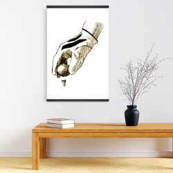 Magnetic 20 x 30 - Illustration of a golf glove