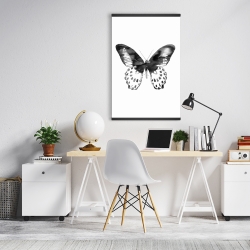 Magnétique 20 x 30 - Papillon noir