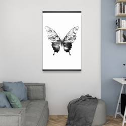 Magnétique 20 x 30 - Esquisse de papillon noir