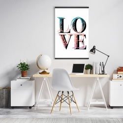 Magnetic 20 x 30 - Colorful love