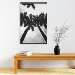Magnetic 20 x 30 - Monochrome palm trees