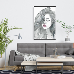 Magnetic 20 x 30 - Beautiful female hair