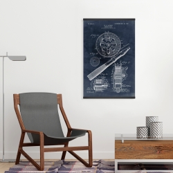 Magnetic 20 x 30 - Blueprint of a fishing reel