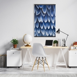 Magnétique 20 x 30 - Plumage bleu