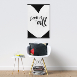 Magnétique 20 x 30 - L'amour c'est tout
