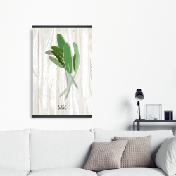 Magnetic 20 x 30 - Sage on wood