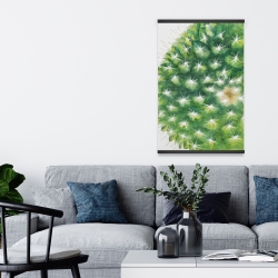 Magnétique 20 x 30 - Mini cactus à l'aquarelle