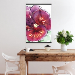 Magnetic 20 x 30 - Blossoming orchid with wavy petals