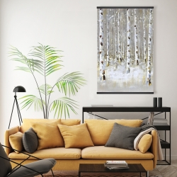 Magnetic 20 x 30 - Birch forest by winter