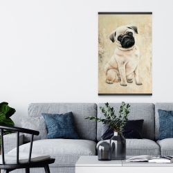 Magnetic 20 x 30 - Small pug dog