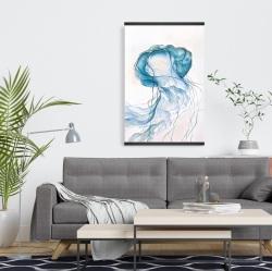 Magnétique 20 x 30 - Méduse en mouvement