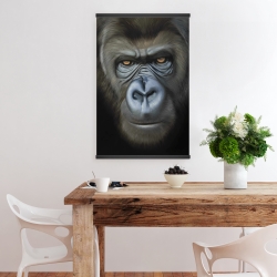 Magnétique 20 x 30 - Visage de gorille