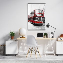Magnetic 20 x 30 - Red bus londoner