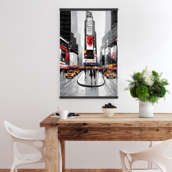 Magnétique 20 x 30 - Rue achalandée de la ville de new york