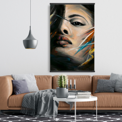 Magnetic 28 x 42 - Abstract woman portrait
