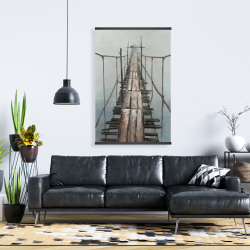 Magnétique 28 x 42 - Vieux pont abandonné