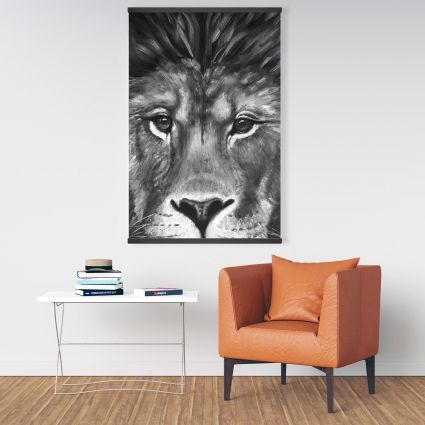 Portrait de lion