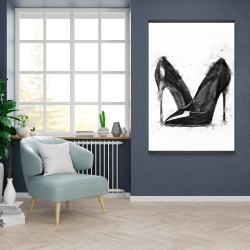 Magnetic 28 x 42 - Black high heels shoes