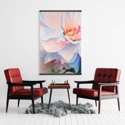 Magnétique 28 x 42 - Fleur aux teintes pastel