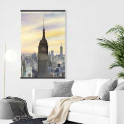 Magnétique 28 x 42 - Couché de soleil sur new-york