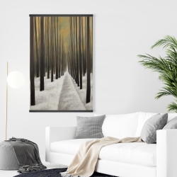 Magnetic 28 x 42 - Hiking in the forest