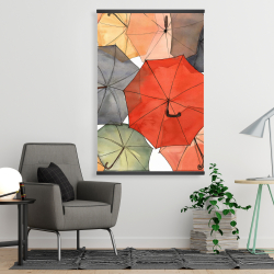 Magnetic 28 x 42 - The umbrellas of petit champlain