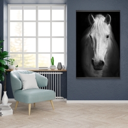 Magnetic 28 x 42 - Monochrome horse