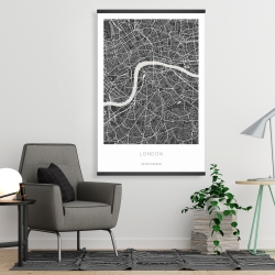 Magnetic 28 x 42 - Graphic map of london