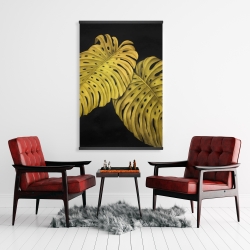 Magnetic 28 x 42 - Gold monstera