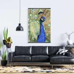 Magnétique 28 x 42 - Paon