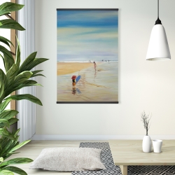 Magnetic 28 x 42 - Children at the beach