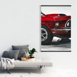 Magnetic 28 x 42 - Classic red car