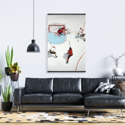Magnetic 28 x 42 - Eventful hockey game