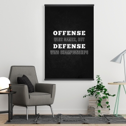 Magnetic 28 x 42 - Offense wins games...