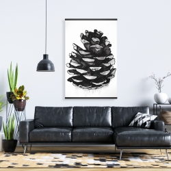 Magnétique 28 x 42 - Cocotte de pin