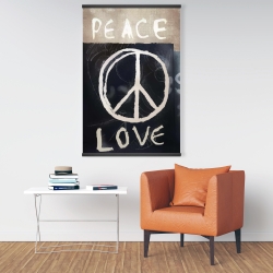 Magnetic 28 x 42 - Peace love