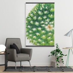 Magnétique 28 x 42 - Mini cactus à l'aquarelle