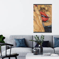 Magnétique 20 x 30 - Plan rapproché d'une bouche