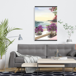Magnétique 20 x 30 - Vue sur la mer méditerranée