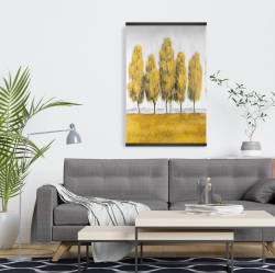 Magnetic 20 x 30 - Abstract yellow trees