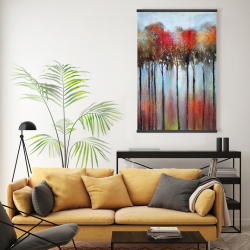Magnetic 20 x 30 - Abstract and colorful forest