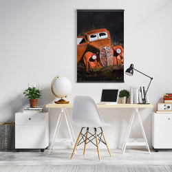 Magnetic 20 x 30 - Humpy old car by night