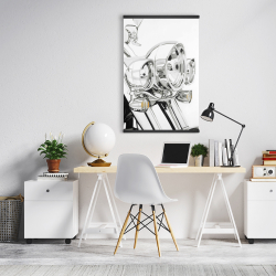 Magnétique 20 x 30 - Lumière d'une moto