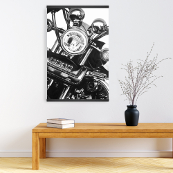 Magnetic 20 x 30 - Realistic motorcycle
