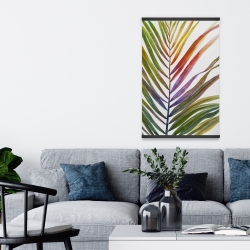 Magnétique 20 x 30 - Feuille de palmier tropical