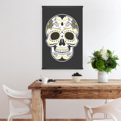 Magnetic 20 x 30 - Mexican sugar skull art