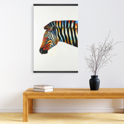 Magnetic 20 x 30 - Colorful zebra