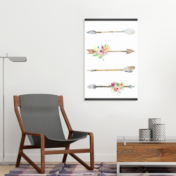 Magnetic 20 x 30 - Flèches et fleurs